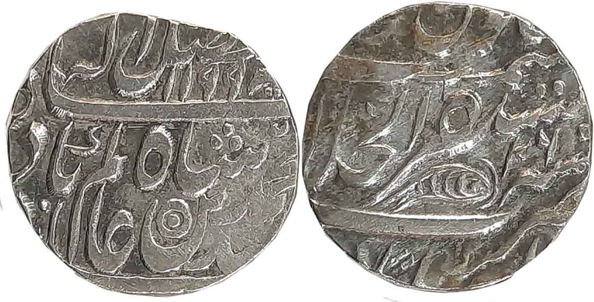 Agra-Akbarabad, Silver Rupee, 11.01g, in the name of Shah Alam II, AH 1199/ RY 26 (M&W# T1
