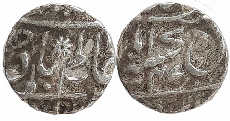 Muhammadabad Banaras, Silver 1/4 Rupee, 2.77g, in the name of Shah Alam II, RY 47 (KM# 35,