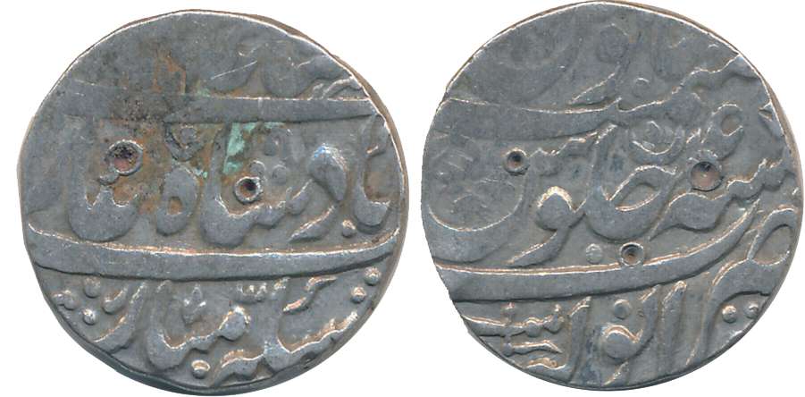 Hafiz Rahmat Khan, Silver Rupee, 10.90g “Badshah Ghazi” type, Anwala Mint, in the name of 