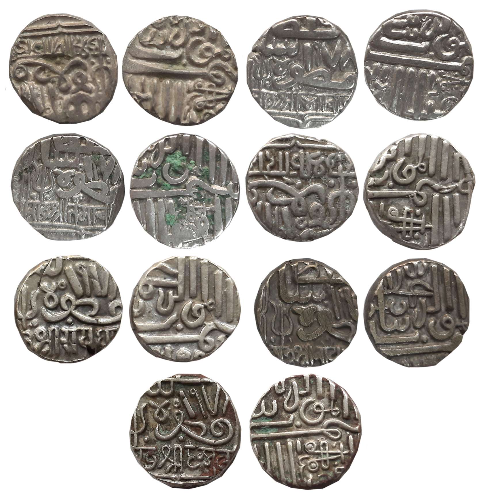Silver Kori (7), Rao Sri Bharmalji I, Rao Sri Tamachiji, Rao Sri Raydhanji I (2), Rao Sri 